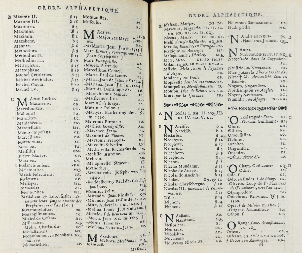 [marcel] - Tablets Of Ecclesiastical History, Divided Into Seventeen Centuries. Langlois, 1680.-photo-5