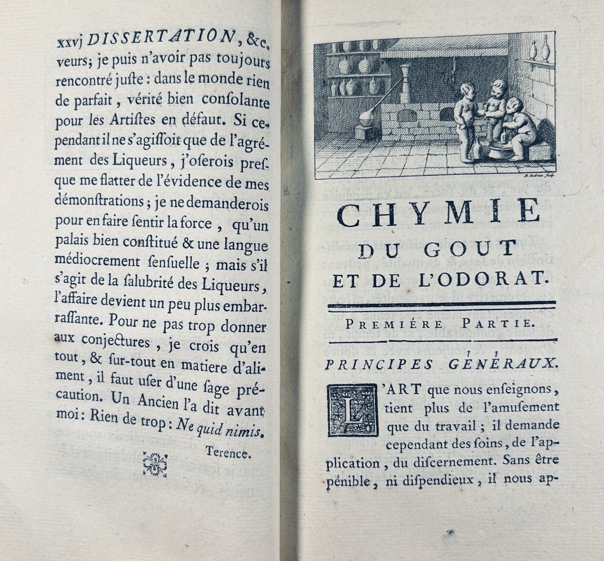 Poncelet (father Polycarpe) - The Chemistry Of Taste And Smell. Published By Le Mercier, 1755, 7 Plates-photo-2