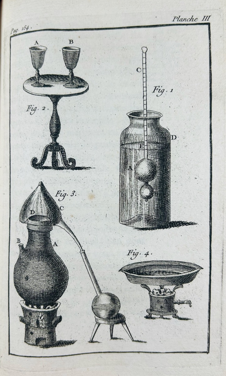 Poncelet (father Polycarpe) - The Chemistry Of Taste And Smell. Published By Le Mercier, 1755, 7 Plates-photo-6