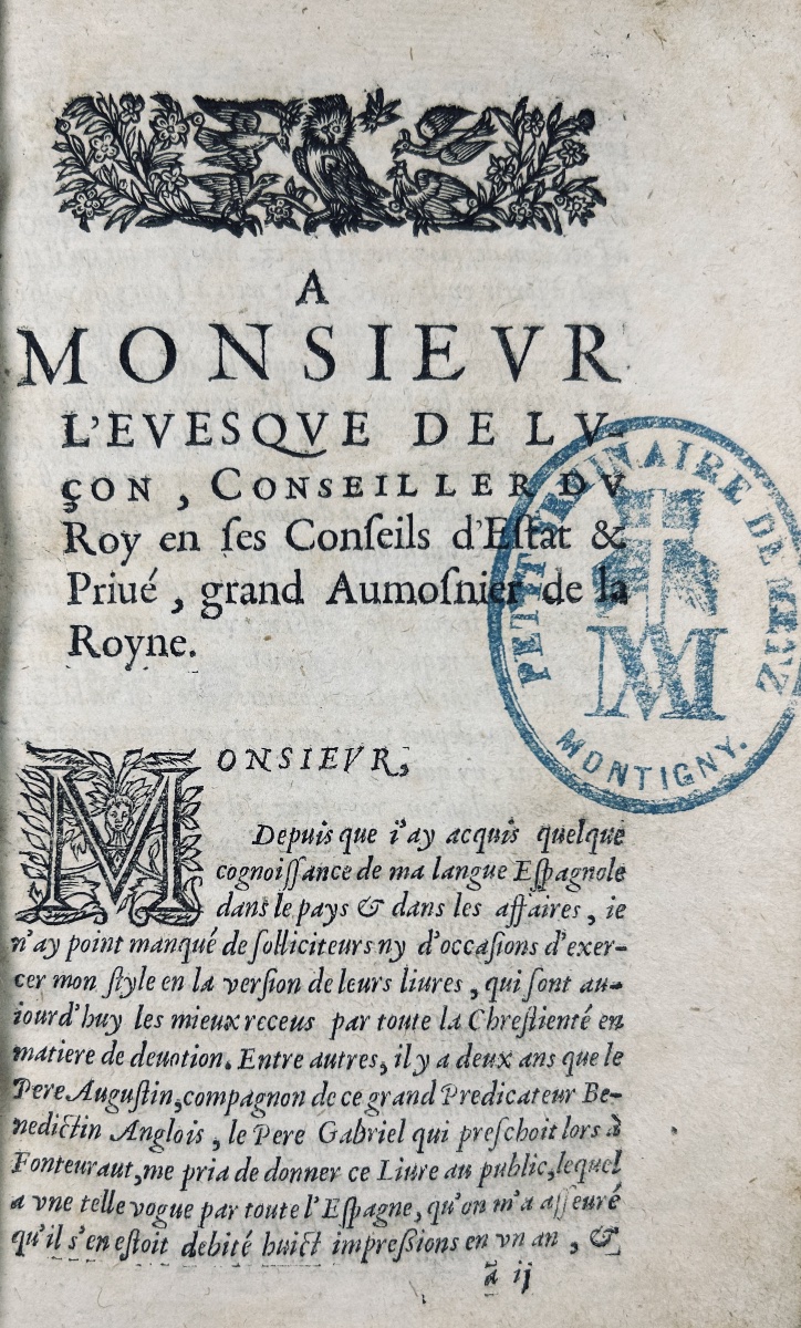 Molina (antoine) - The Instruction Of Priests, Which Contains A Very Important Doctrine. 1616.-photo-3