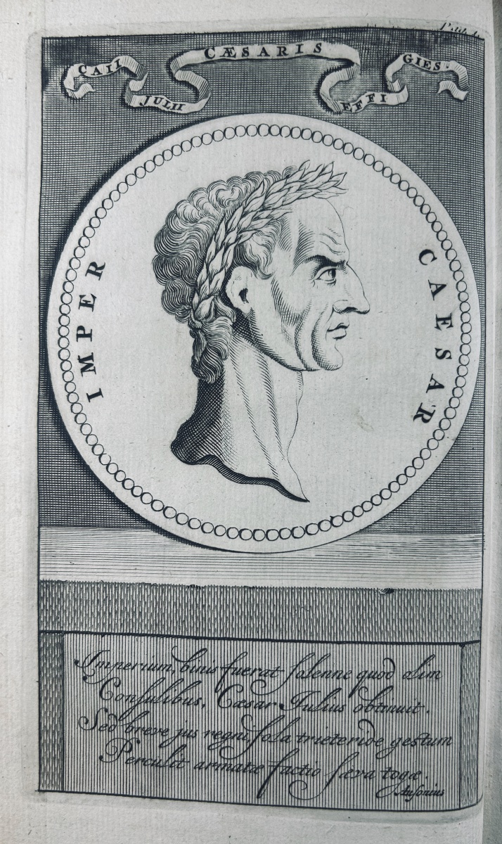 The Complete Works Of C. Julius Caesar, With The Unabridged Annotations Of Vossius And Davisius … 1713.-photo-3