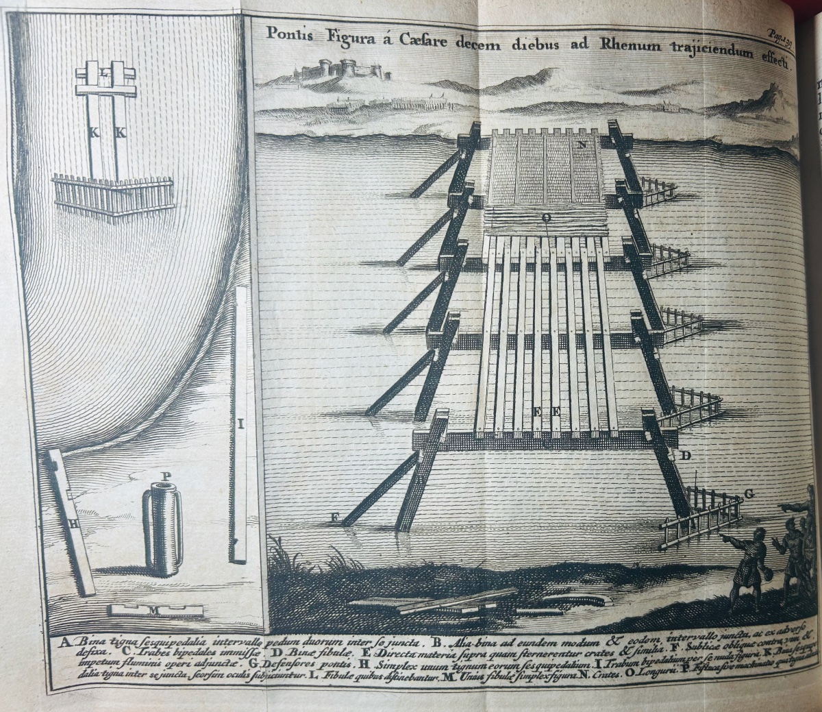 The Complete Works Of C. Julius Caesar, With The Unabridged Annotations Of Vossius And Davisius … 1713.-photo-3