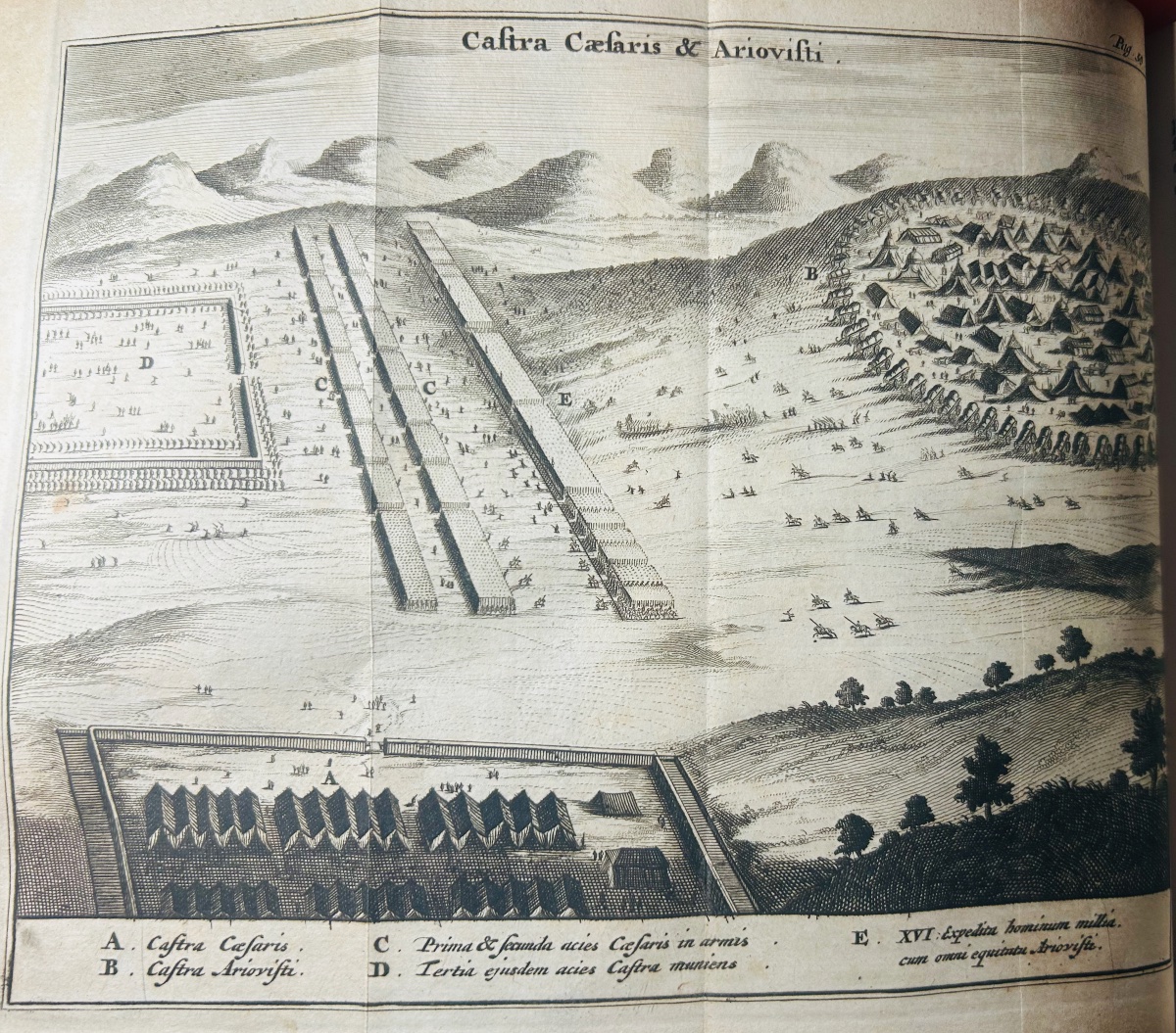 The Complete Works Of C. Julius Caesar, With The Unabridged Annotations Of Vossius And Davisius … 1713.-photo-4