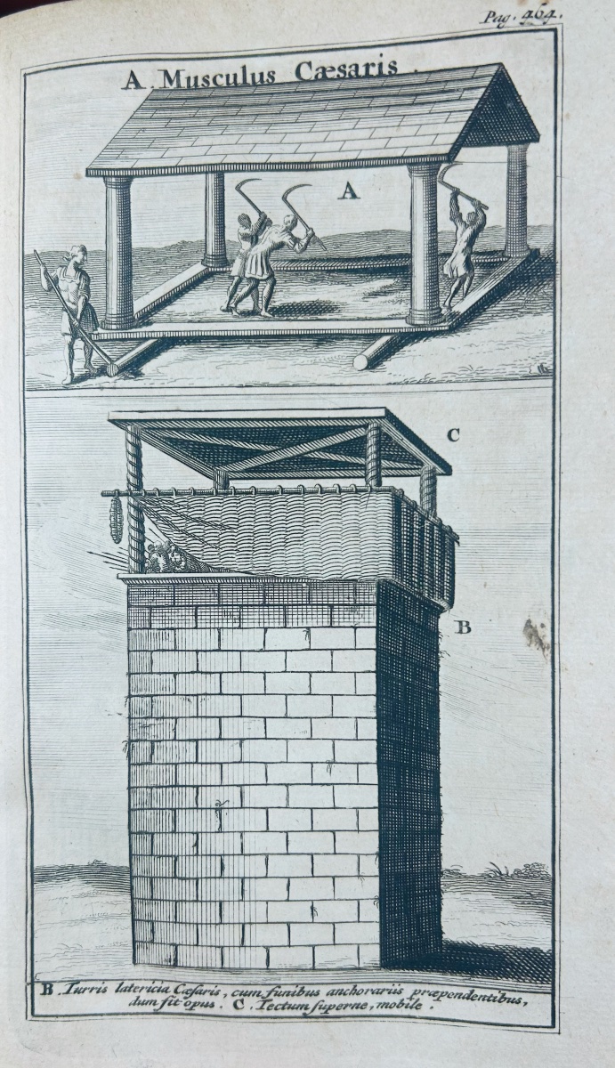 The Complete Works Of C. Julius Caesar, With The Unabridged Annotations Of Vossius And Davisius … 1713.-photo-6