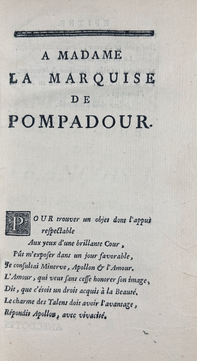 LUSSAN ( Marguerite de) - Anecdotes de la cour de François I. Chez Nourse, 1748, 3 volumes.-photo-2