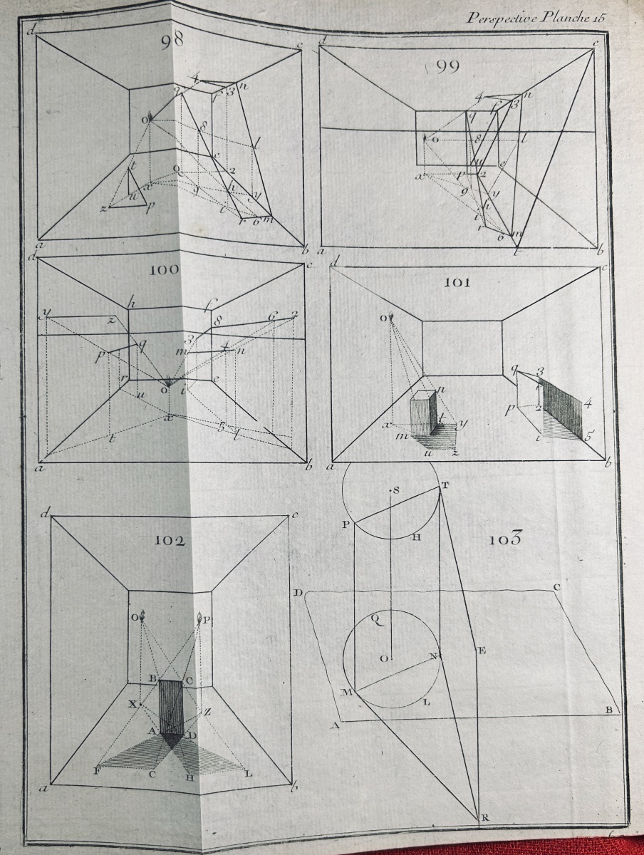 Deideir - A Treatise On Theoretical And Practical Perspective. Published By Jombert, 1770, In A Period Binding.-photo-6