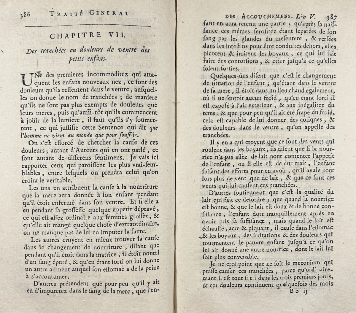 DIONIS - Traité général des accouchemens. Chez Broncard 1721, in-8, reliure plein veau d'époque-photo-5
