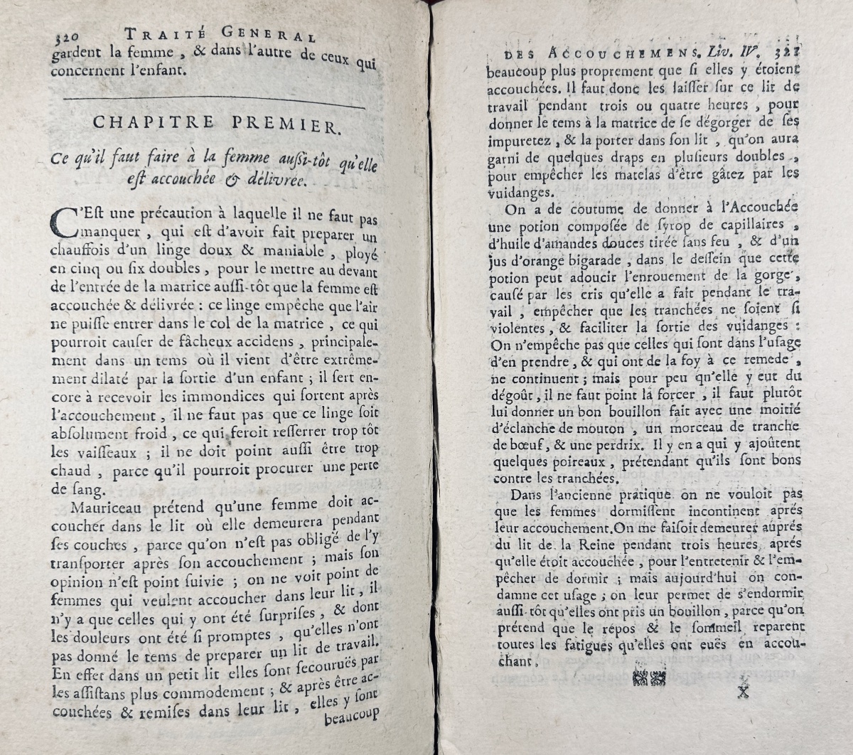 DIONIS - Traité général des accouchemens. Chez Broncard 1721, in-8, reliure plein veau d'époque-photo-6
