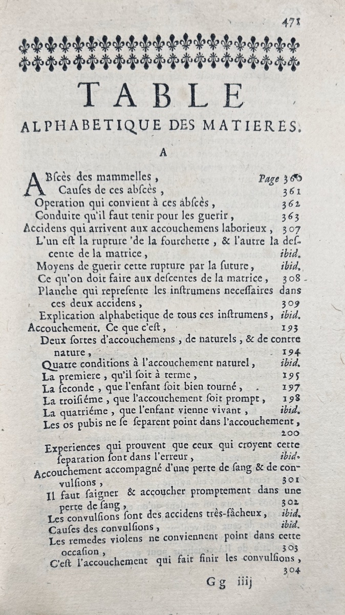 DIONIS - Traité général des accouchemens. Chez Broncard 1721, in-8, reliure plein veau d'époque-photo-7