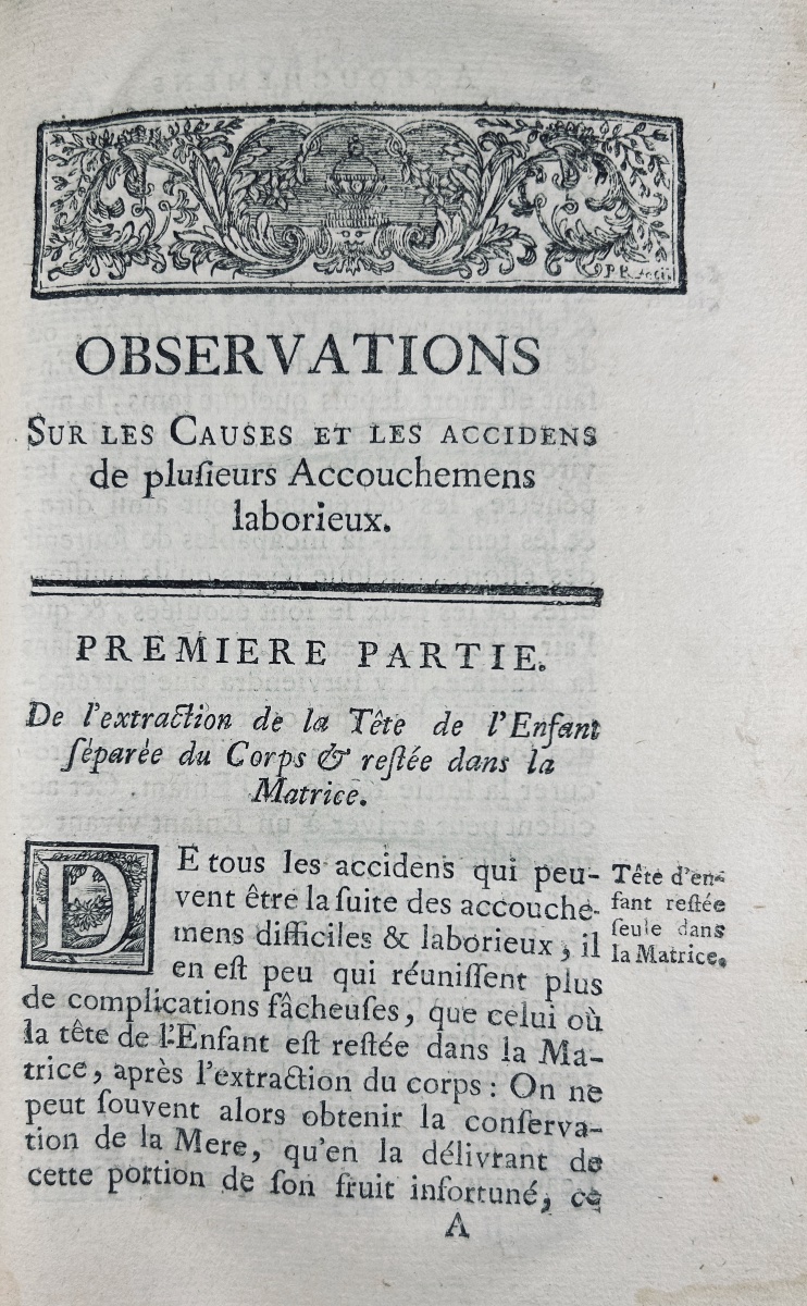 Levret - Observations On The Causes And Circumstances Of Several Difficult Childbirths. 1762.-photo-3