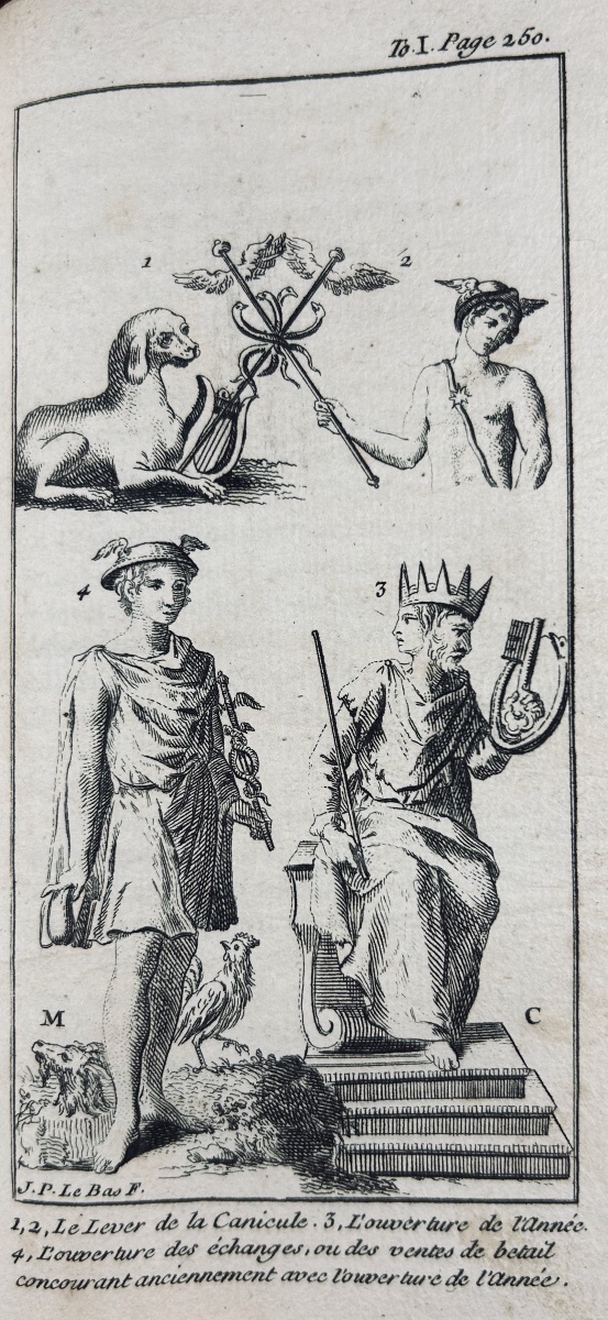 [PLUCHE (Noël)] - Histoire du ciel, considéré selon les idées des poètes... Chez Estienne, 1738-photo-5