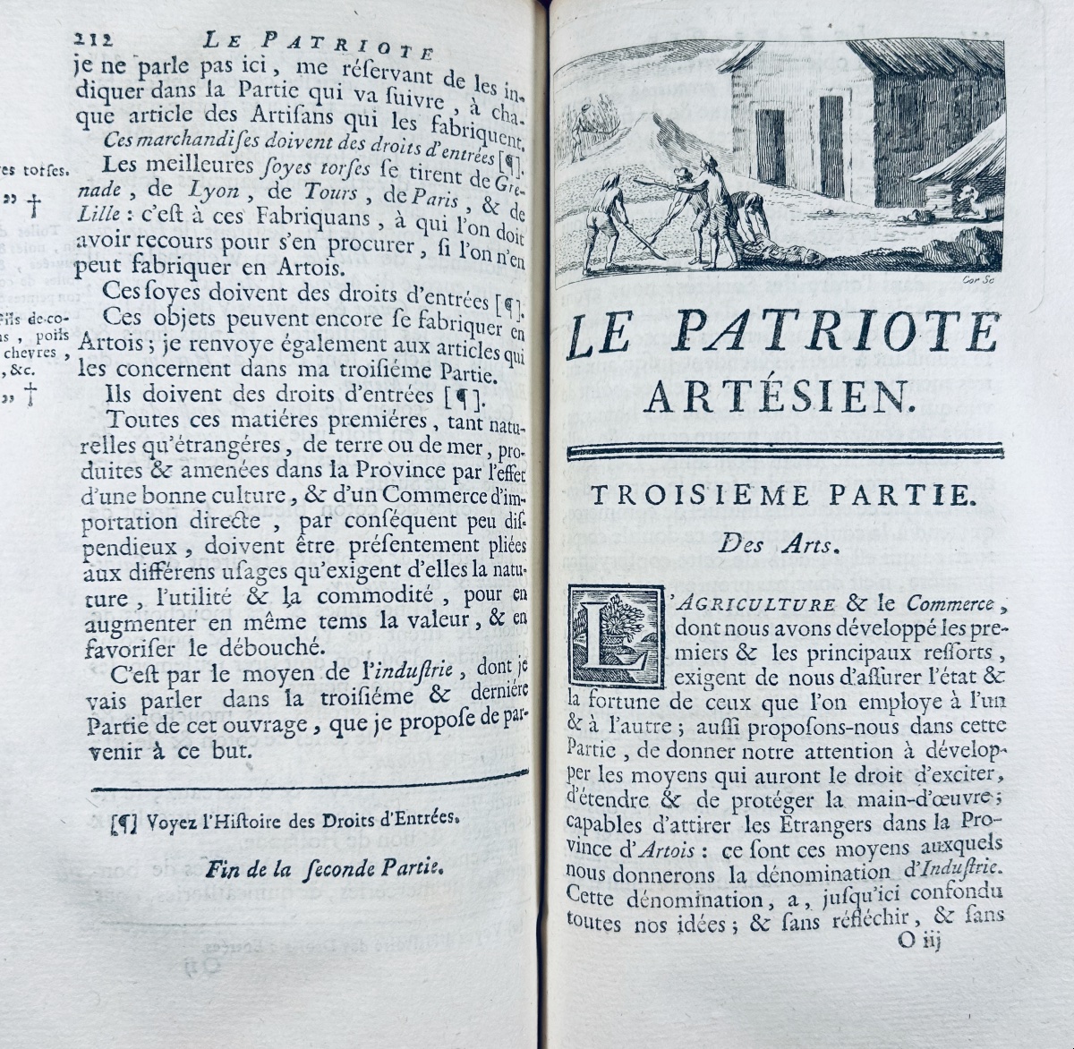 BELLEPIERRE DE NEUVE-EGLISE (L.-J.) - Le Patriote artésien. Chez Despilly et Le Clerc, 1761.-photo-3