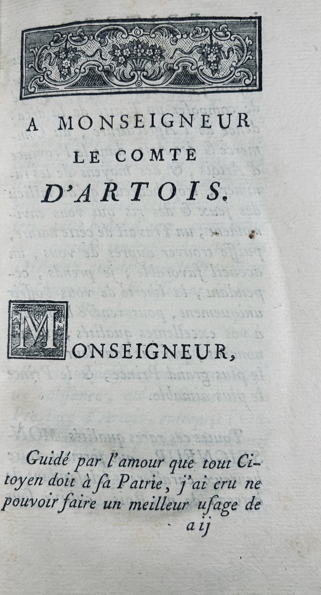 BELLEPIERRE DE NEUVE-EGLISE (L.-J.) - Le Patriote artésien. Chez Despilly et Le Clerc, 1761.-photo-1