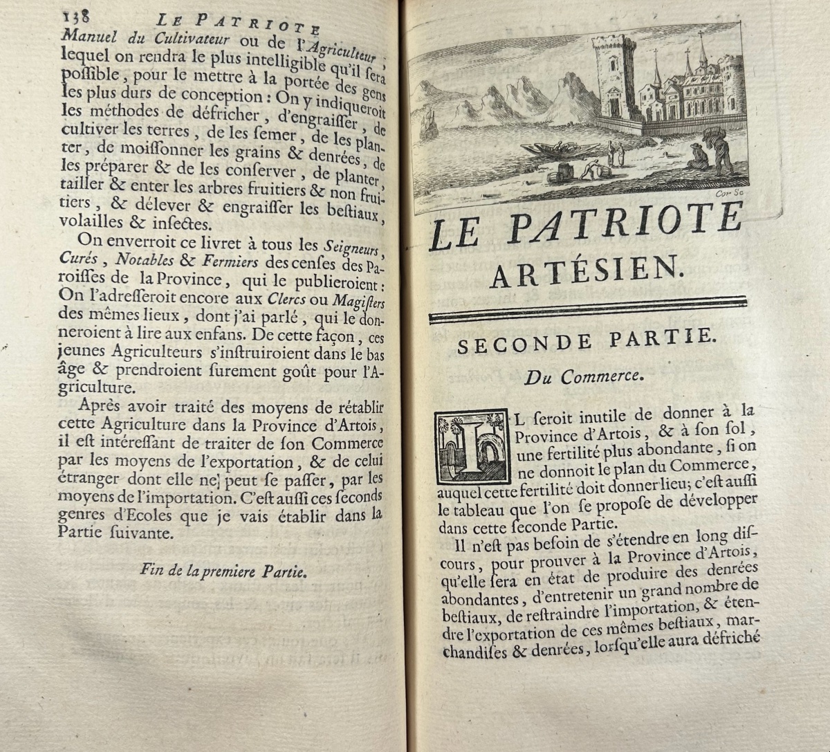 BELLEPIERRE DE NEUVE-EGLISE (L.-J.) - Le Patriote artésien. Chez Despilly et Le Clerc, 1761.-photo-2