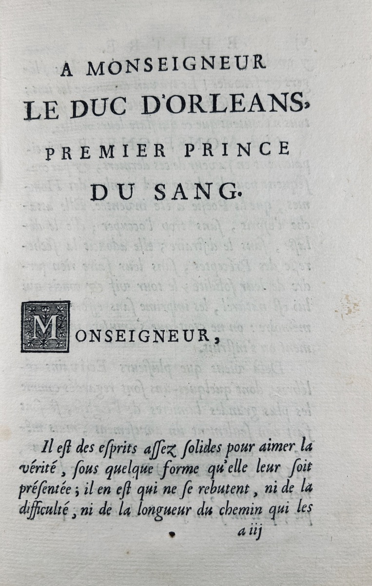 POPE (Alexander) - Les principes de la morale et du goût en deux poèmes. Chez Briasson, 1737.-photo-2