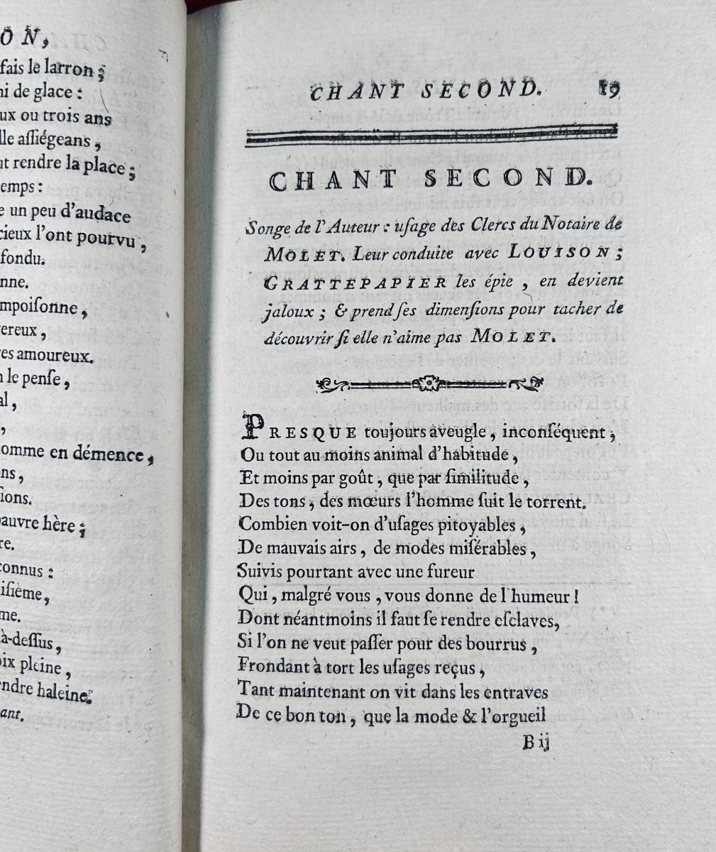 Du Congé Dubreuil—*the Maiden Of Paris*, A Poem In Twelve Cantos And In Verse. London, 1776. -photo-4