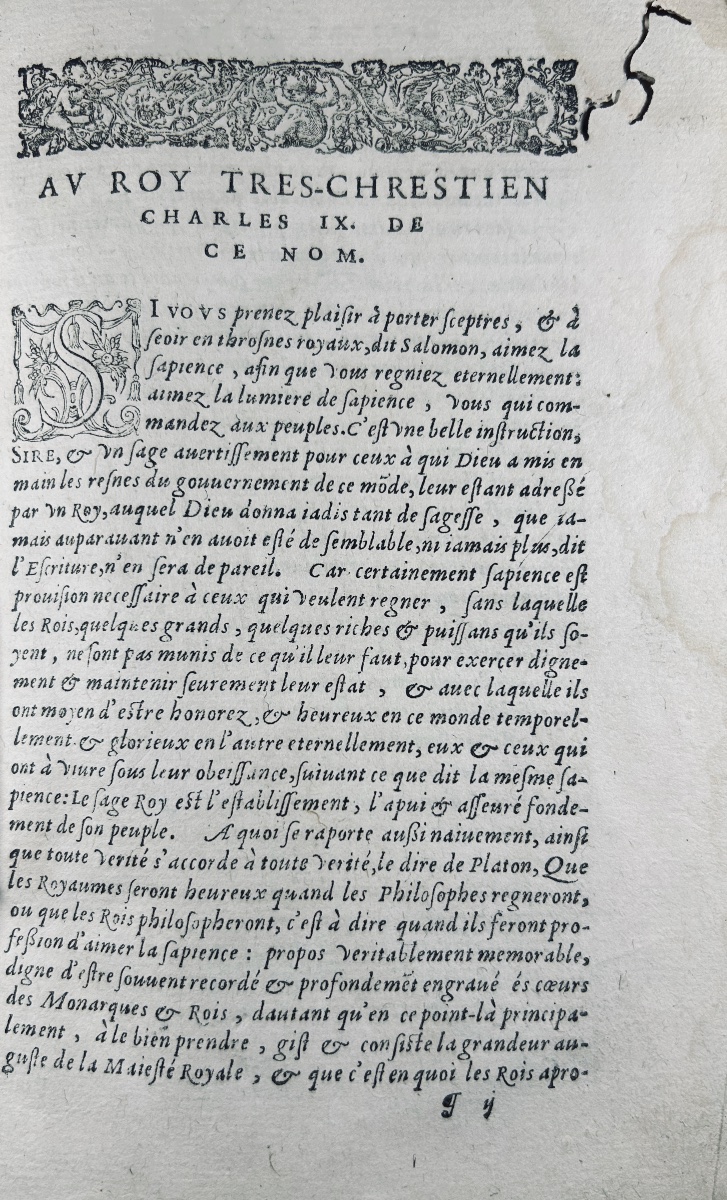 Plutarch - The Moral Works Of Plutarch. Geneva: Stoer, 1621, In A Contemporary Binding.-photo-3