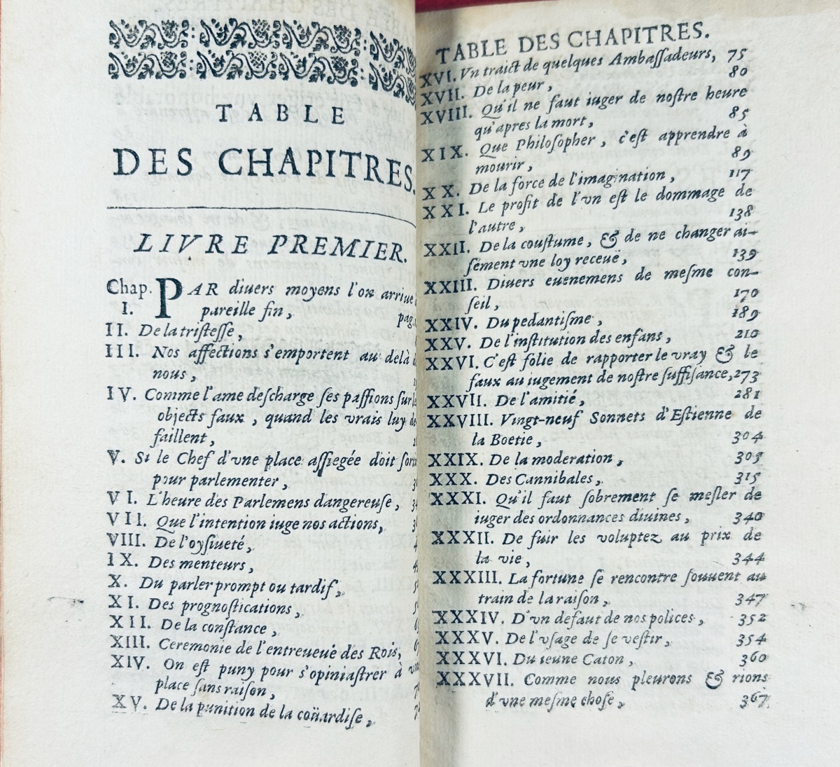 MONTAIGNE (Michel de) - Les essais de Michel, seigneur de Montaigne. Chez Journel, 1669. 3 vol.-photo-4
