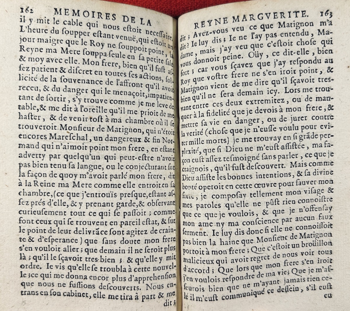 Marguerite De Valois - Memoirs Of Queen Marguerite. Published By Foppens, 1658, Beautiful 19th-century Binding-photo-2