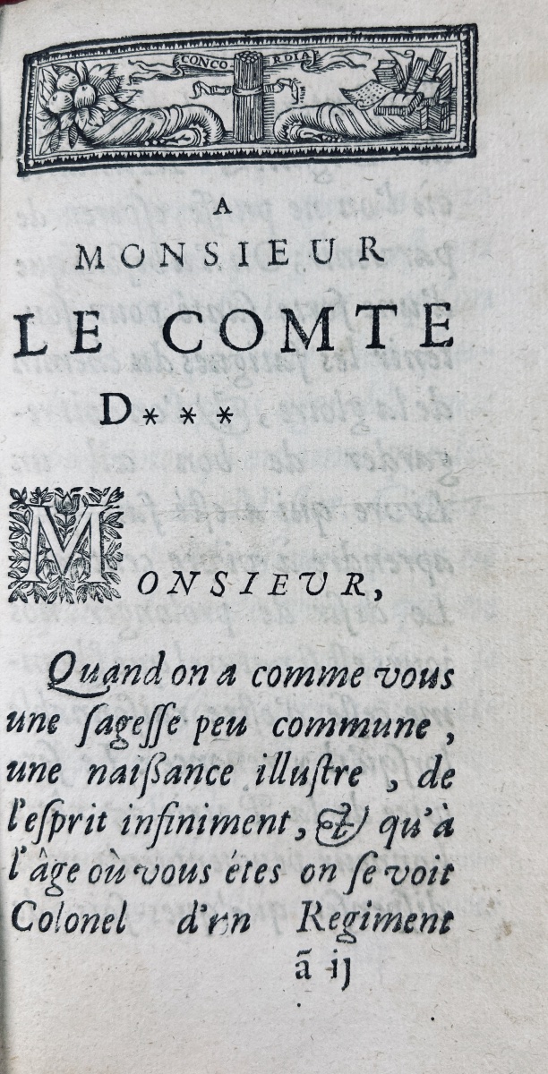 CORNARO (Loüis) - Conseils pour vivre long-temps. Chez Le Febvre, 1701, reliure de l'époque.-photo-2