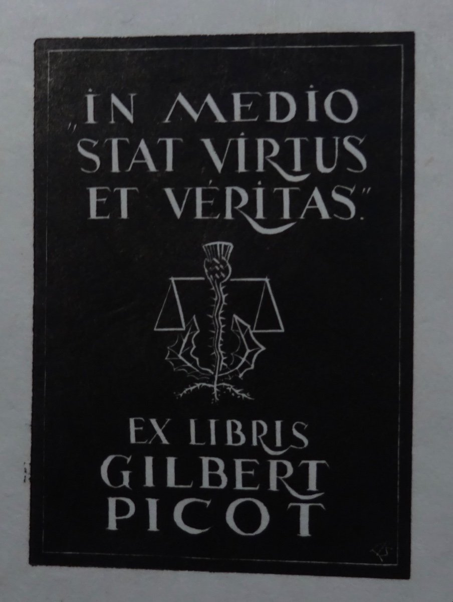 Livre De Droit En Latin De 17ème Siècle 1608, 2 Volumes In Folio, Reliures d'époque-photo-6