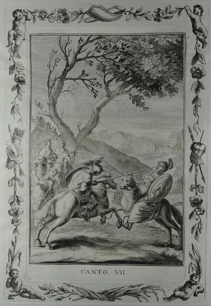 Ariosto - Orlando Furioso. Printed In Venice And Illustrated, 1772.-photo-3