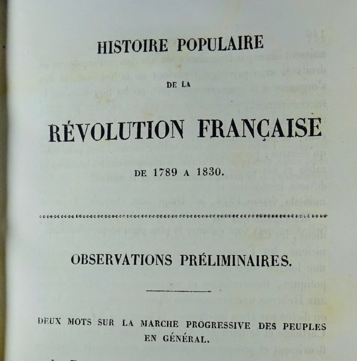 CABET - Histoire de la Révolution Française. 1839. Par un utopiste français.-photo-2