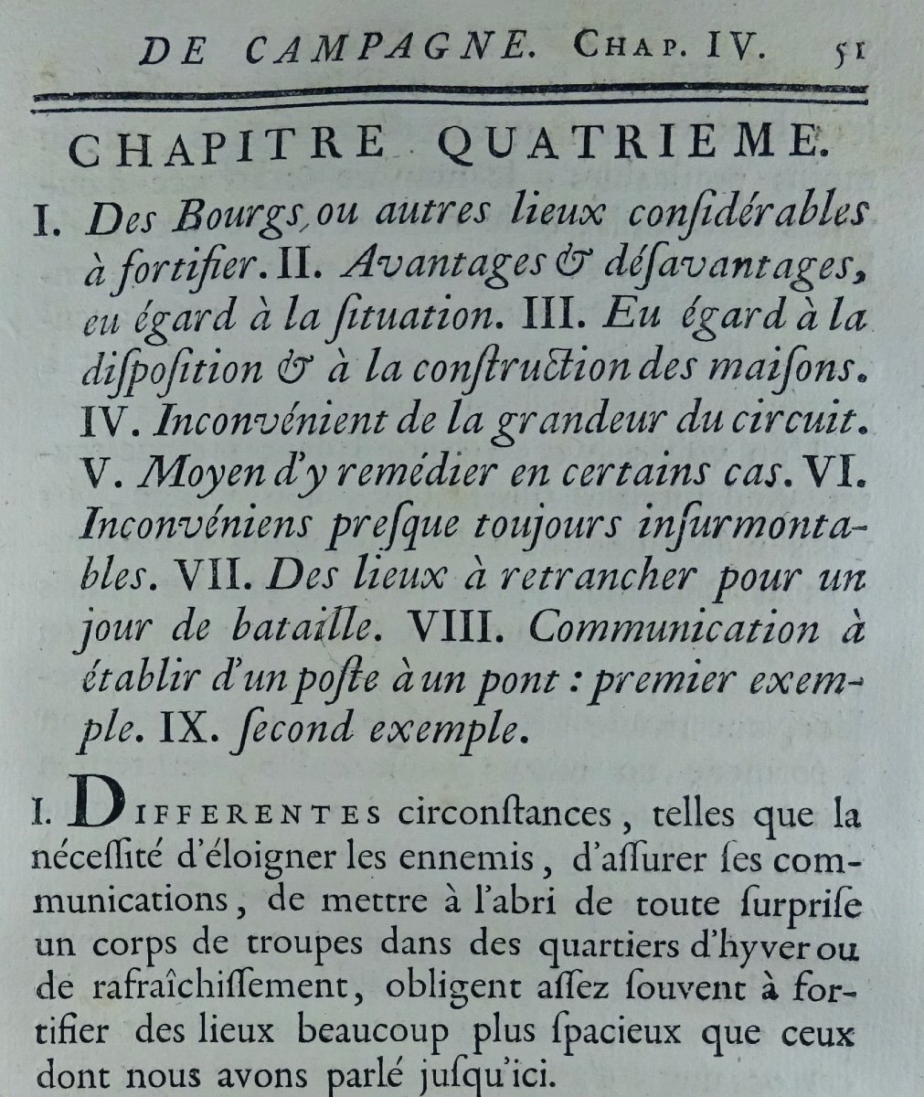 	CLAIRAC - L'ingénieur de campagne ou traité de la fortification passagère.  1757.-photo-4