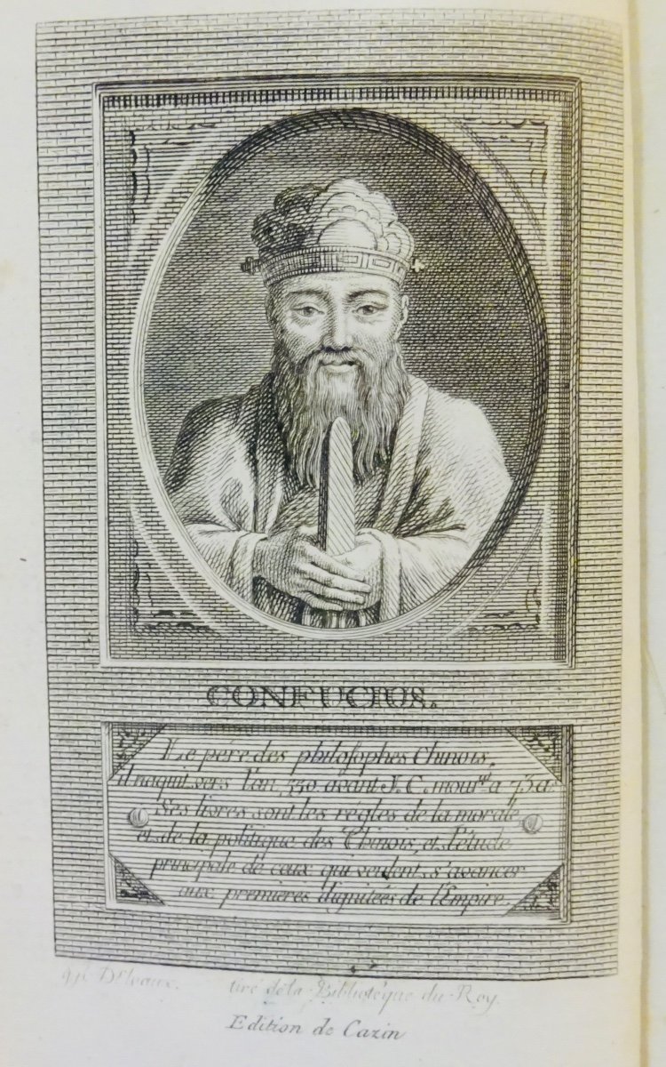 CONFUSIUS - Édition Cazin De 1783.-photo-2