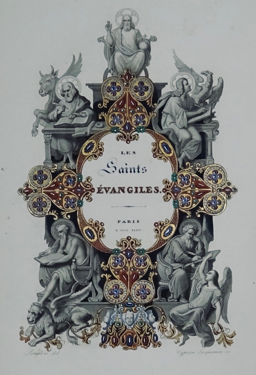 DASSANCE (M. l'abbé) - Les Saints évangiles. L. Curmer, éditeur, 1836.