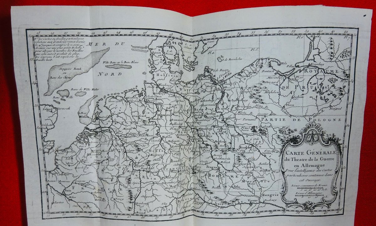 DHEULLAND (Guillaume) - Théâtre de la guerre présente en Allemagne. 1758.