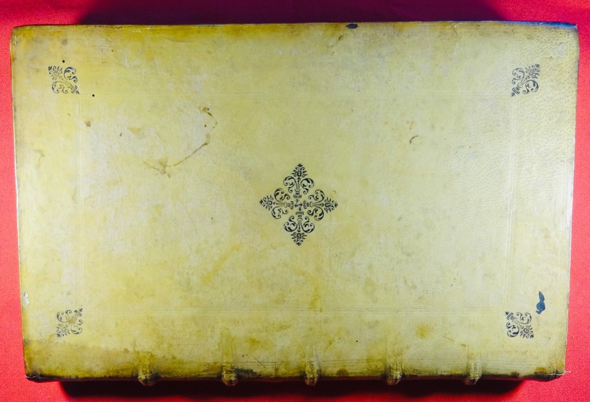 FARINACII - Traité de droit criminel en latin imprimée en 1614, très bien reliée.-photo-5