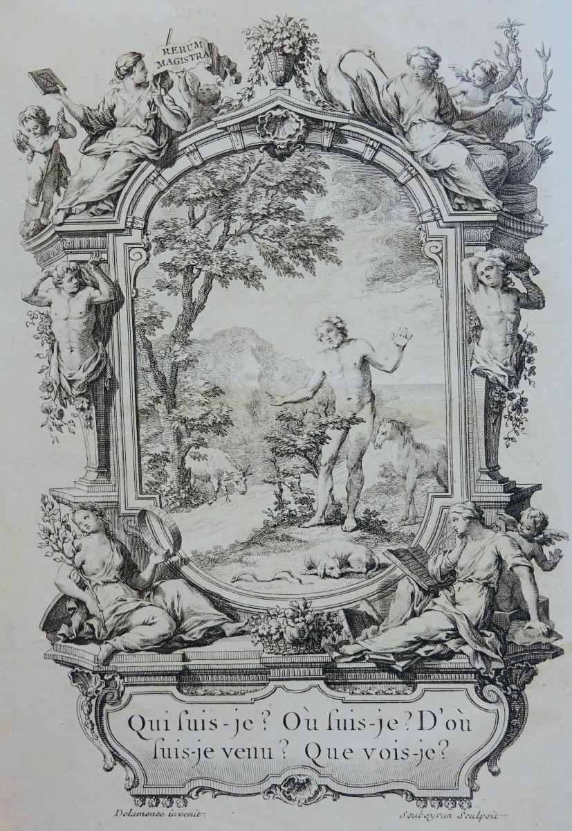 L 'antropologie Metaphysical Treatise By The Marquis De Gorini Corio. 1761.