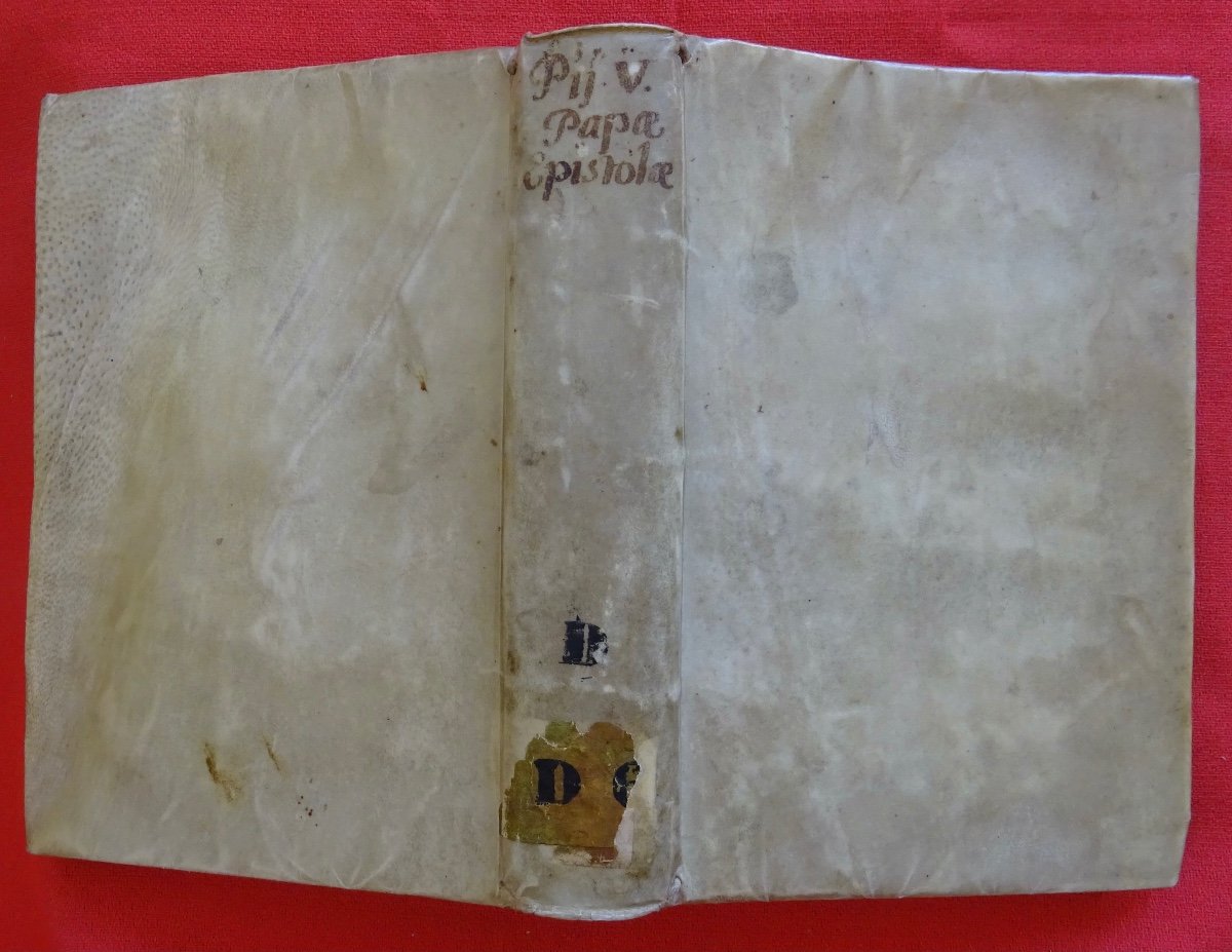 GOUBAU et PIE V - Apostolicarum Pii Quinti Pont. Max. Livre religieux imprimé par PLANTIN. 1640-photo-7