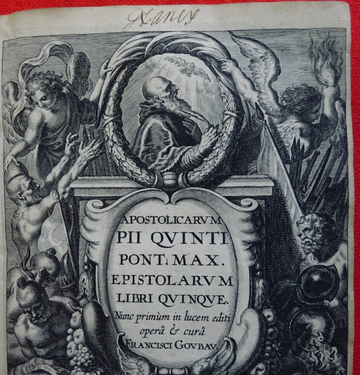 GOUBAU et PIE V - Apostolicarum Pii Quinti Pont. Max. Livre religieux imprimé par PLANTIN. 1640-photo-8