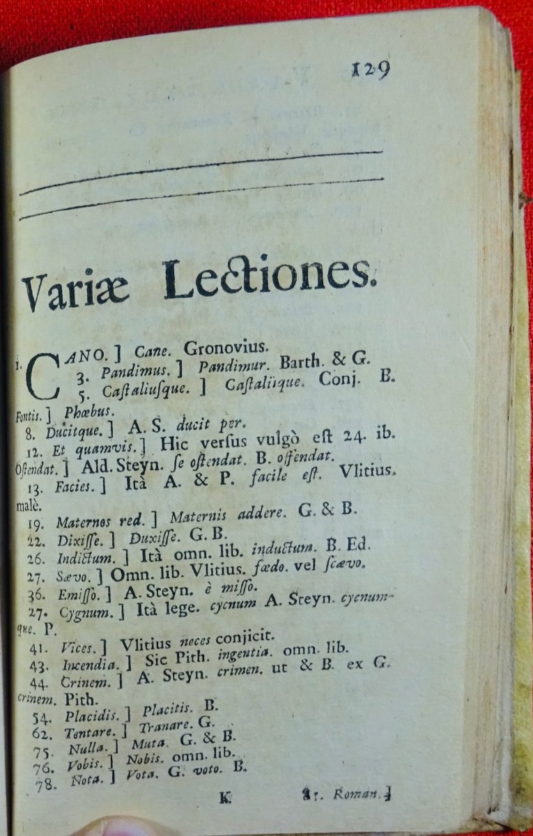 GRATTIUS - Anthologie de texte latin et grec sur la chasse. Imprimée à Londres en 1699.-photo-4