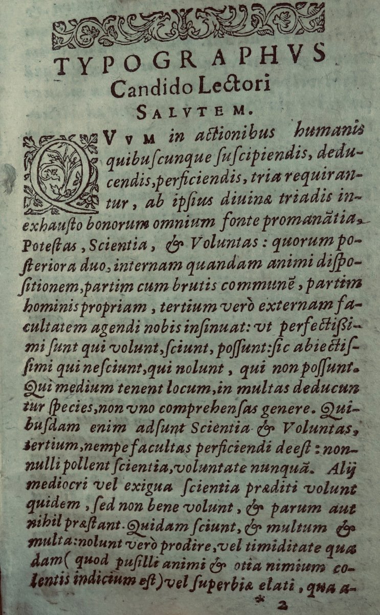 HIBERICUM (Thomam) - Flores Doctorum. Imprimé Par Jacques Store, 1614. Anthologie.-photo-3