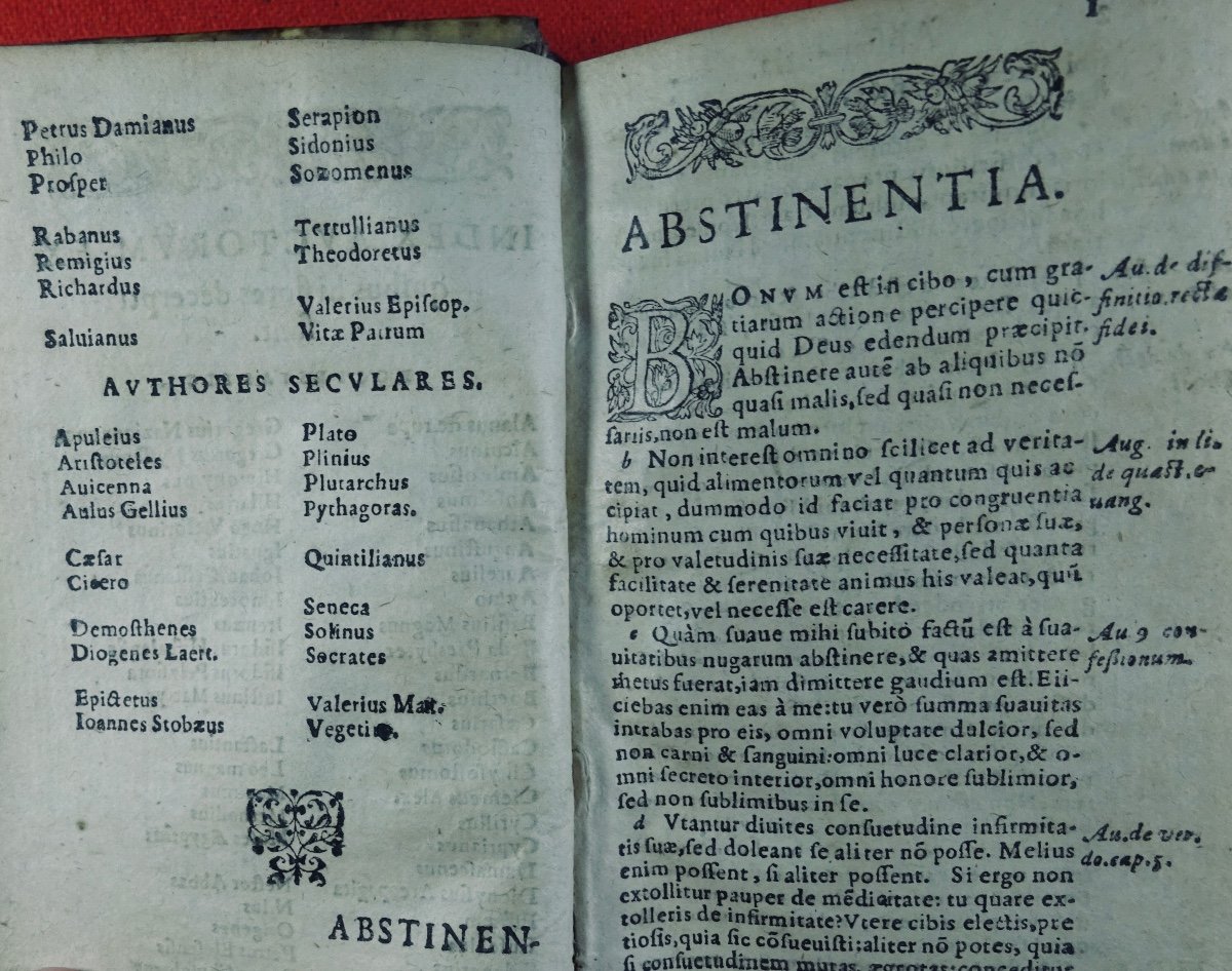 Hibericum (thomam) - Flores Doctorum. Printed By Jacques Store, 1614. Anthology.-photo-6