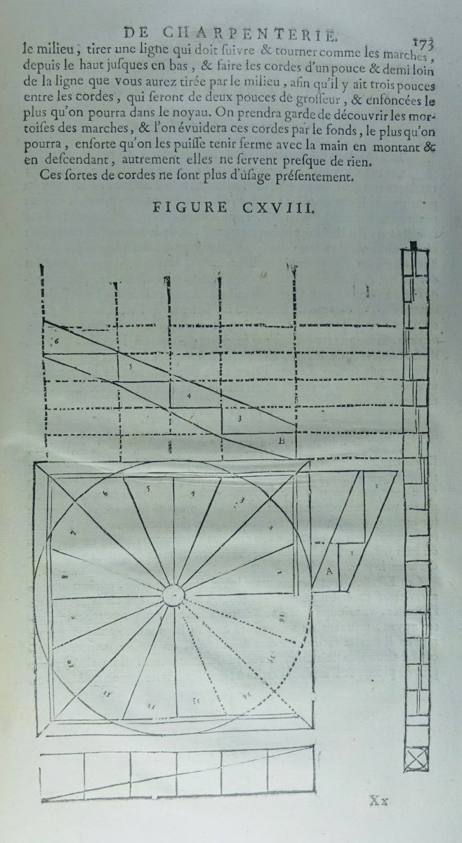 Jousse - The Art Of Carpentry. Printed In Paris, Chez Charles-antoine Jombert, In 1751.-photo-7