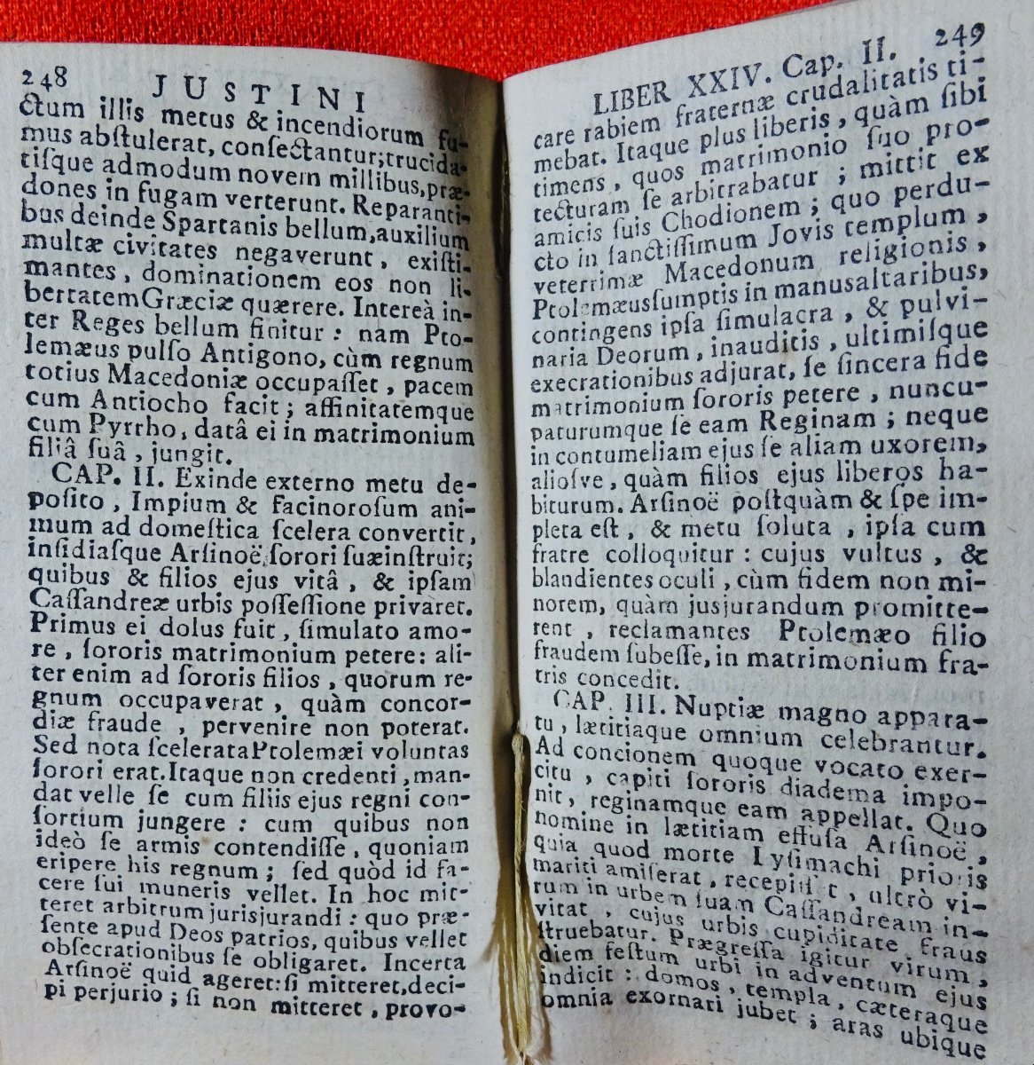 Justin - Historiarum Ex Trogo Pompeio. Printed In Rouen In 1758.-photo-4