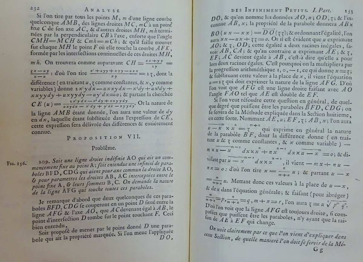 l'Hospital - Analysis Of The Infinitely Small, For The Intelligence Of Curved Lines. 1781.-photo-1