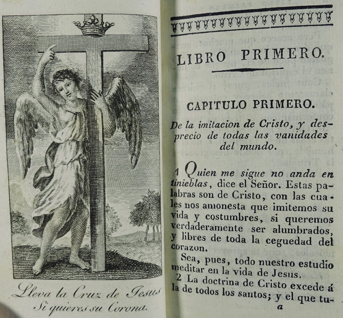 Lamennais (abbot F. De) - De La Imitation De Christo. Madrid, Imprenta De Burgos, 1826.-photo-3