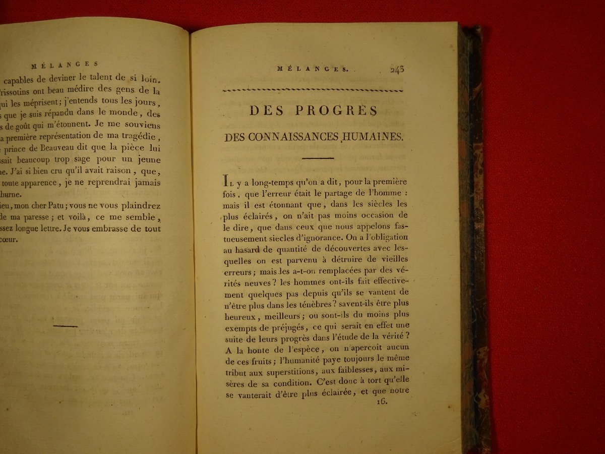 PALISSOT (Charles) - Oeuvres complètes.  Chez Collin et Gilbert, 1809. 6 volumes.-photo-3