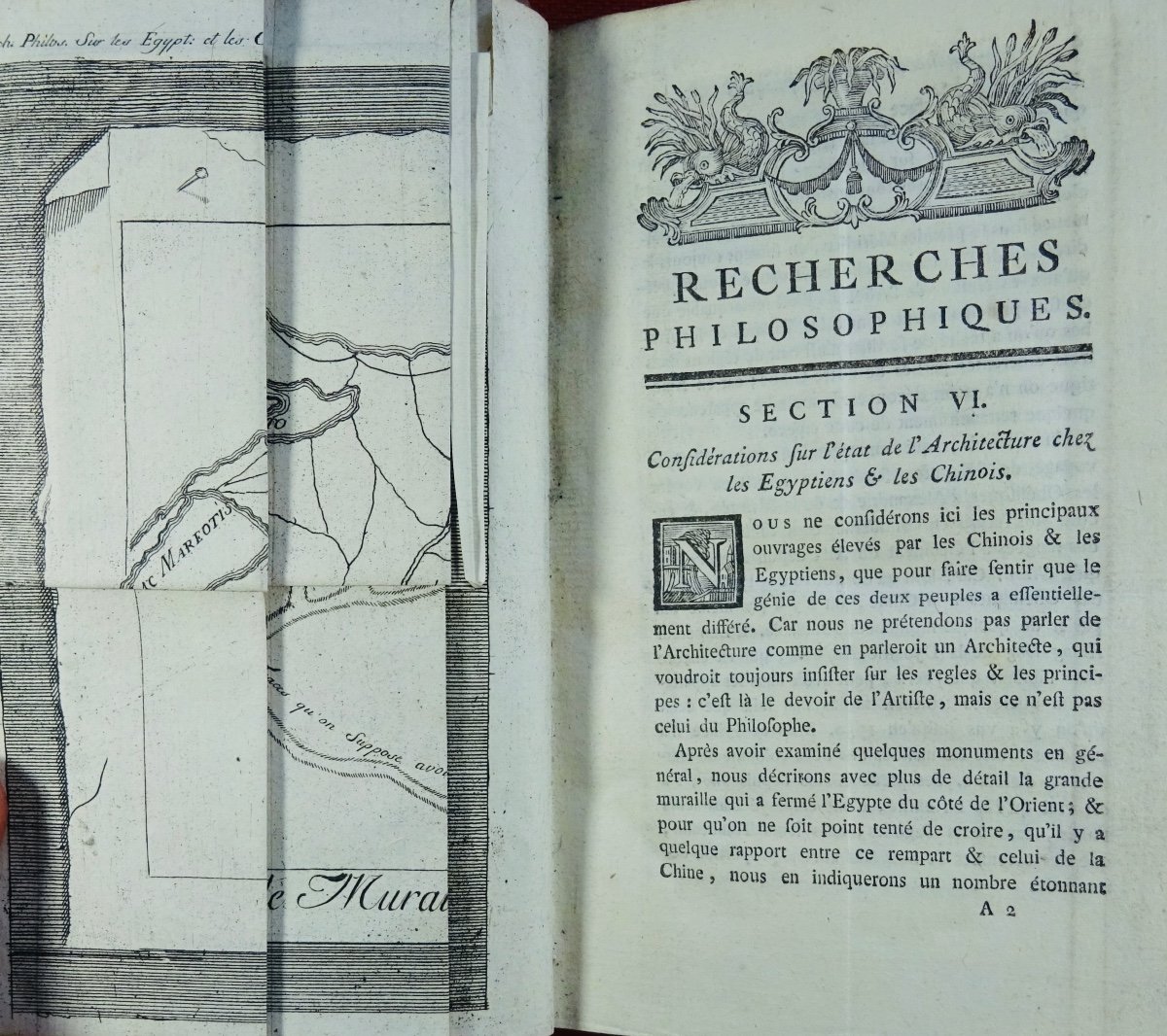 [PAUW (Cornélius de)] - Recherches philosophiques sur les Egyptiens et les Chinois. 1773.-photo-1