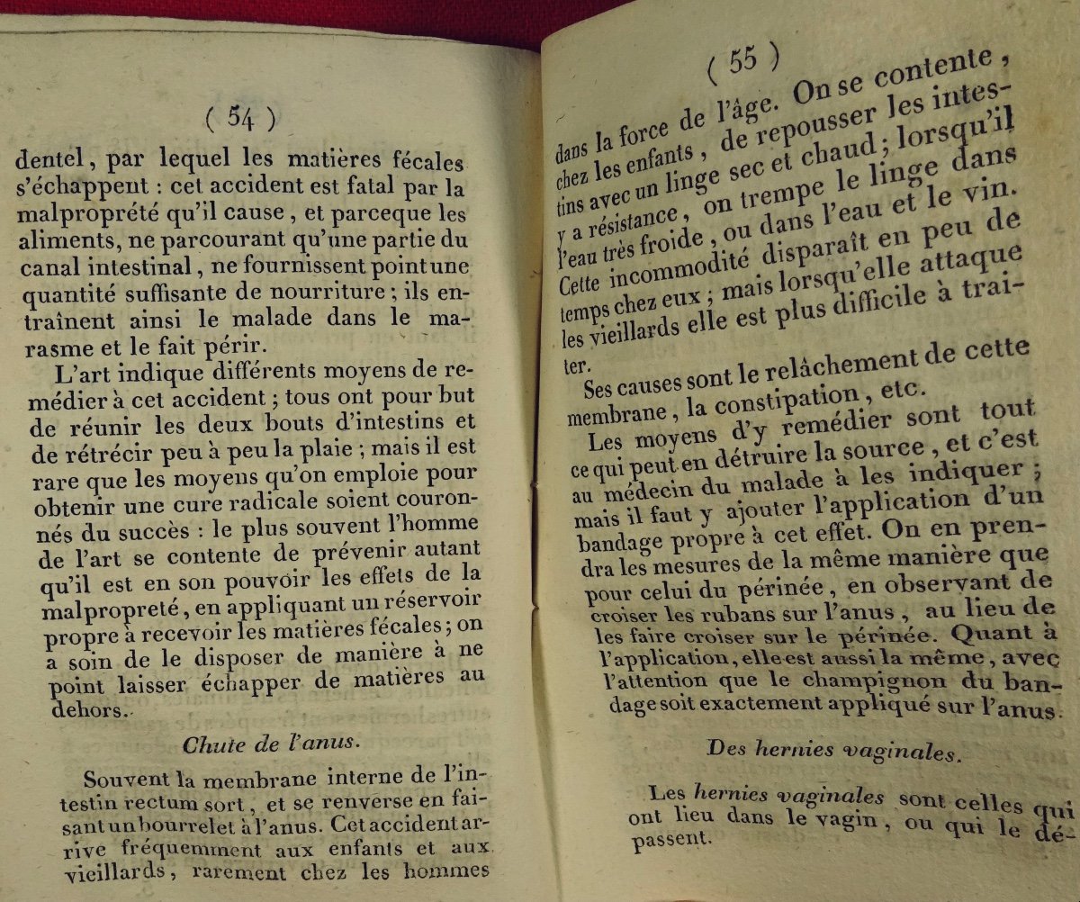 PIPELET - Livre de médecine concernant les hernies. 1805.-photo-1
