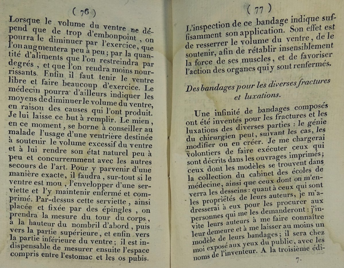 PIPELET - Livre de médecine concernant les hernies. 1805.-photo-2