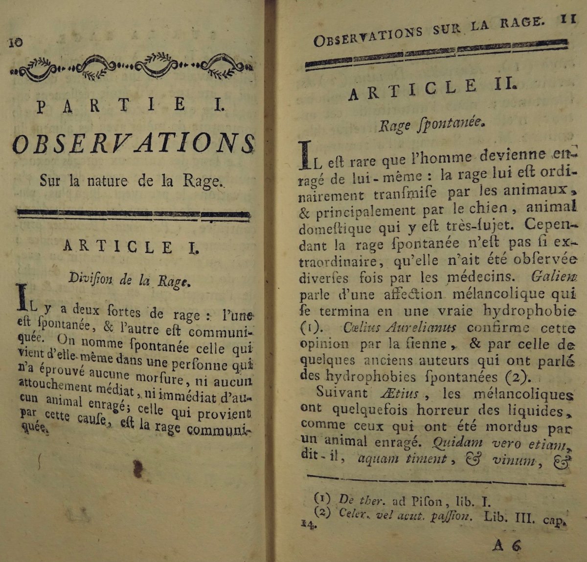 PORTAL - Ouvrage médical sur la rage. 1780.-photo-8