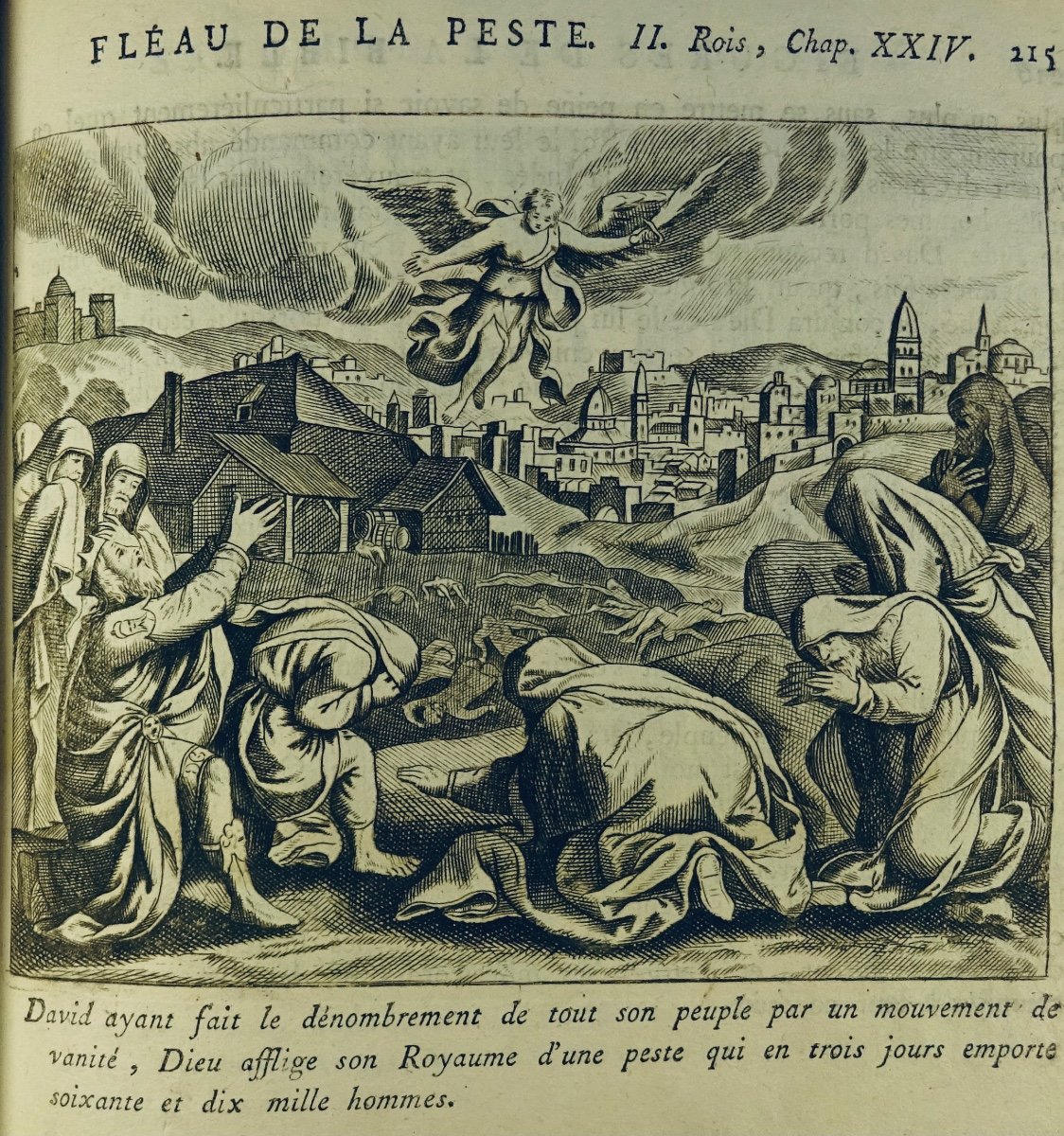 Royaumont (de) - History Of The Old And The New Testament. Around 1700, Numerous Engravings.-photo-3