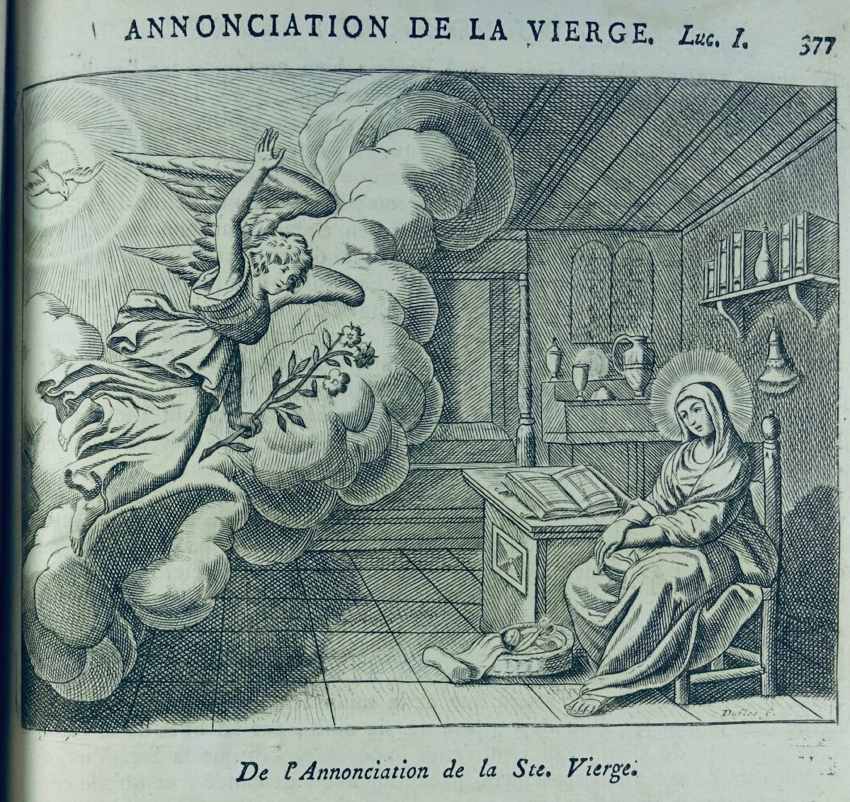 Royaumont (de) - History Of The Old And The New Testament. Around 1700, Numerous Engravings.-photo-4