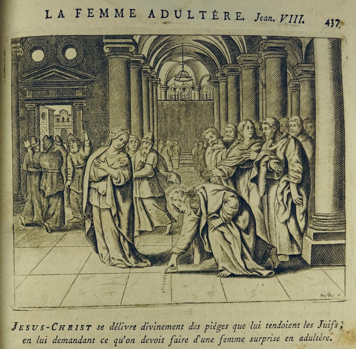Royaumont (de) - History Of The Old And The New Testament. Around 1700, Numerous Engravings.-photo-6